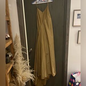 STAUD Gold Leonardo Gown